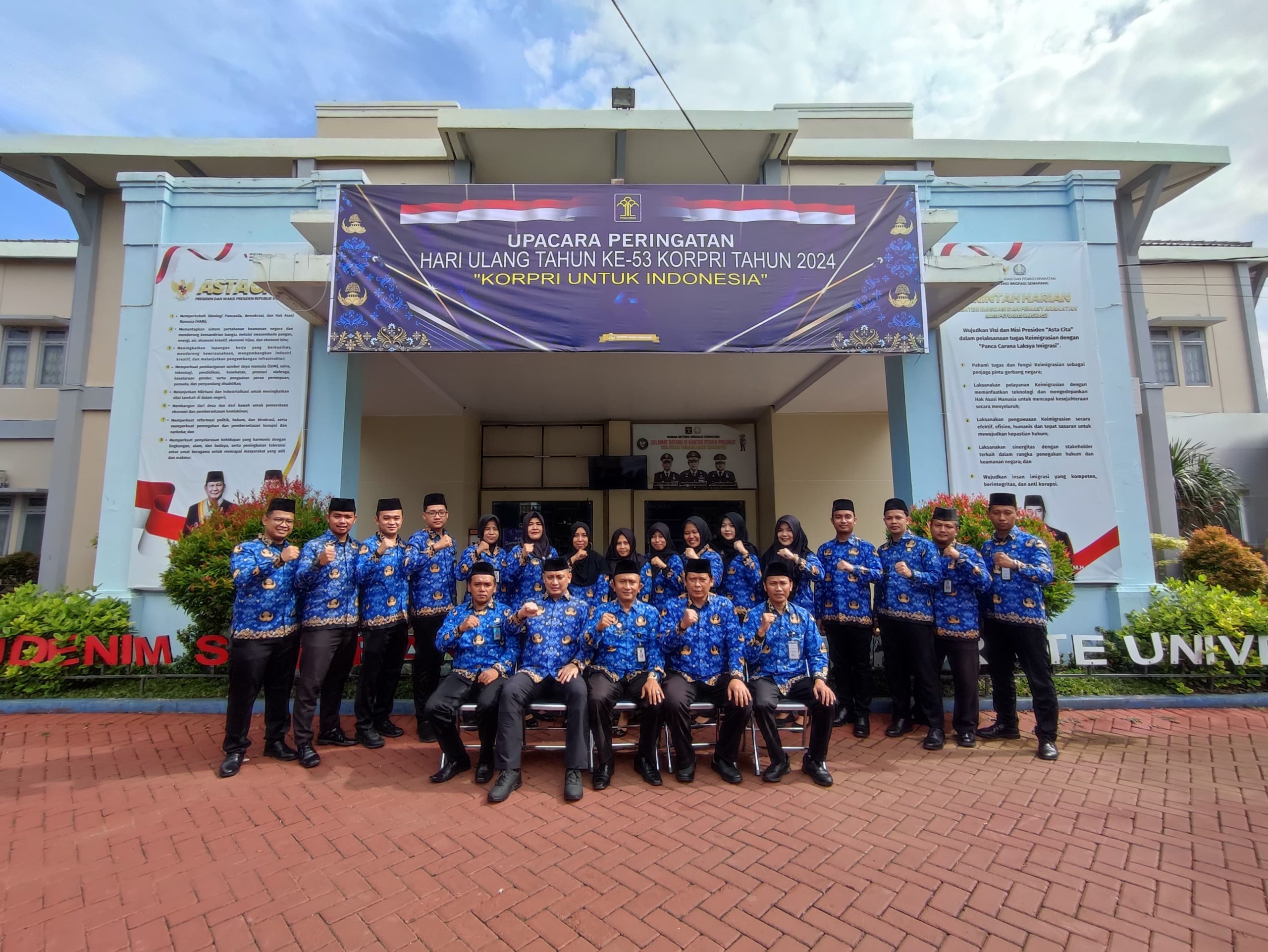 Upacara Peringatan Hari Kopri Ke-53